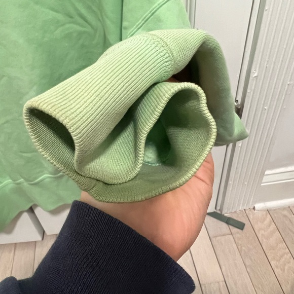 Nike light mint green cropped sweatshirt - Picture 5 of 5